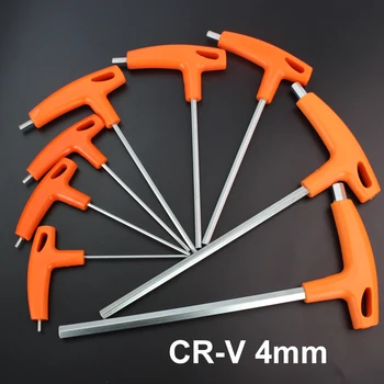 1 PC/LOT 4mm hand tools hex key Chromium-vanadium Steel T type allen wrench BALL FLAT head allen hexagonal key
1 PC/LOT 4mm hand tools hex key Chromium-vanadium Steel T type allen wrench BALL FLAT head allen hexagonal key