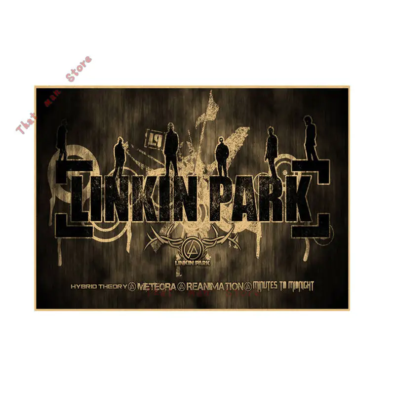 Linkin Park Poster Cool Typography Artwork Meteora etc FREE P+P CHOOSE YOUR SIZE