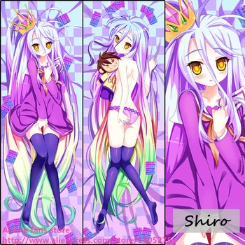 Anime No Game No Life Lovely Shiro Kawaii Loli Japanese Pillowcase Pillow Case Cover decorative Hugging Body Bedding
Anime No Game No Life Lovely Shiro Kawaii Loli Japanese Pillowcase Pillow Case Cover decorative Hugging Body Bedding