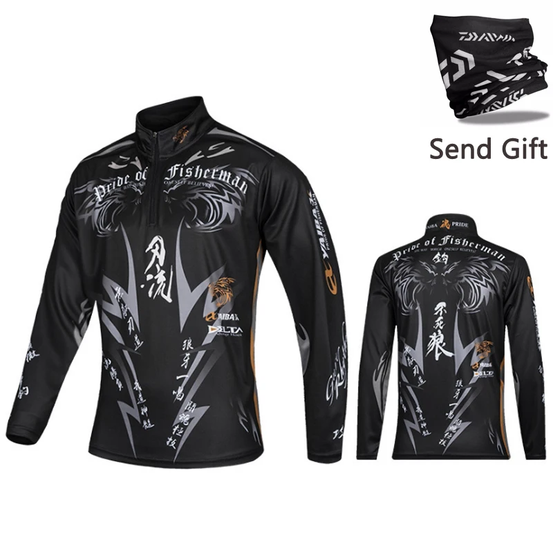 Summer men's new brand outdoor sports fishing shirt collar long-sleeved breathable quick-drying clothes sunscreen top Send Gift
Summer men's new brand outdoor sports fishing shirt collar long-sleeved breathable quick-drying clothes sunscreen top Send Gift