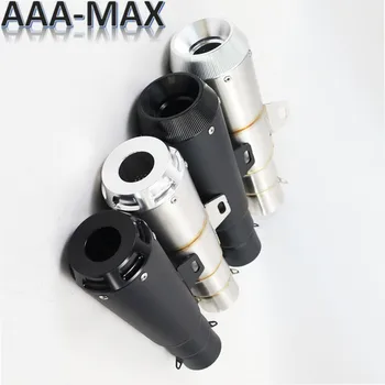 51mm Inlet Universal Motorcycle Exhaust Muffler Pipe Black CNC Vintage Motocross For Yamaha MT07 MT09 Tmax500 ER6N CB400 FZ6 
51mm Inlet Universal Motorcycle Exhaust Muffler Pipe Black CNC Vintage Motocross For Yamaha MT07 MT09 Tmax500 ER6N CB400 FZ6