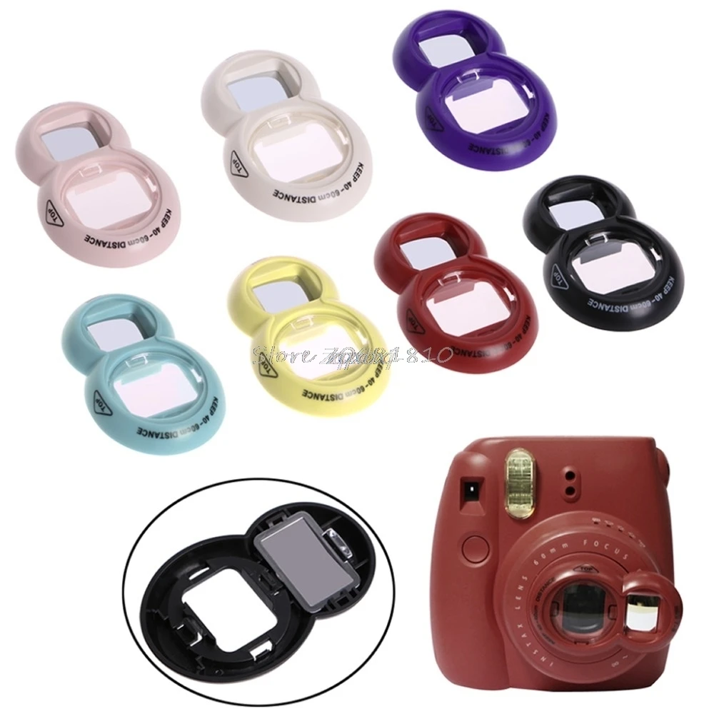 

Close UP Lens Self Portrait Mirror For Fuji Fujifilm Instax Mini 7/8 Selfie Newest Z17 Drop ship