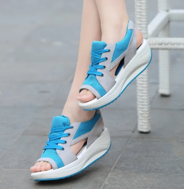 2019 Fashion Summer Women Sandals Casual Mesh Breathable Shoes Woman Ladies Wedges Sandals Lace Platform Sandals
2019 Fashion Summer Women Sandals Casual Mesh Breathable Shoes Woman Ladies Wedges Sandals Lace Platform Sandals