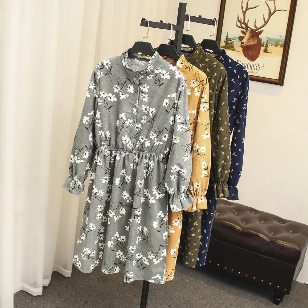 Ubetoku 2018Autumn Women Cotton Full Sleeve Dress Sweet Flower Print Dress 4Colors Plus Size Women Clothing(qun96)
Ubetoku 2018Autumn Women Cotton Full Sleeve Dress Sweet Flower Print Dress 4Colors Plus Size Women Clothing(qun96)