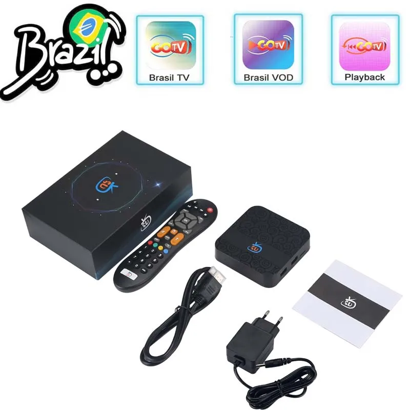 Go tv With 2 years service tv box Brazil iptv and latin iptv live+vod+playback
Go tv With 2 years service tv box Brazil iptv and latin iptv live+vod+playback