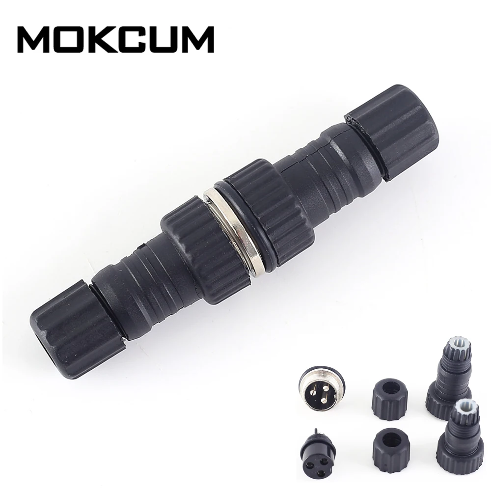 16mm 2pin Connector Waterproof Docking socket wire-to-wire connector M16 Aviation Plug Male + Female Metal Connector
16mm 2pin Connector Waterproof Docking socket wire-to-wire connector M16 Aviation Plug Male + Female Metal Connector