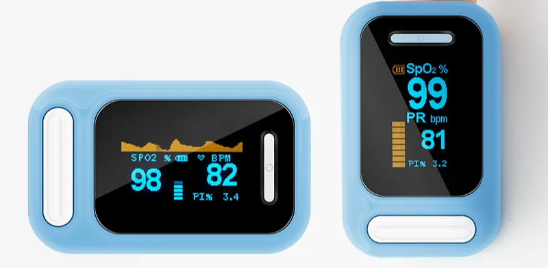 Oximeter Finger Clip Type Pulse Oxygen Meter Pulse Measurement Heart Rate Monitor Blood Oxygen Saturation Detection Instrument
Oximeter Finger Clip Type Pulse Oxygen Meter Pulse Measurement Heart Rate Monitor Blood Oxygen Saturation Detection Instrument