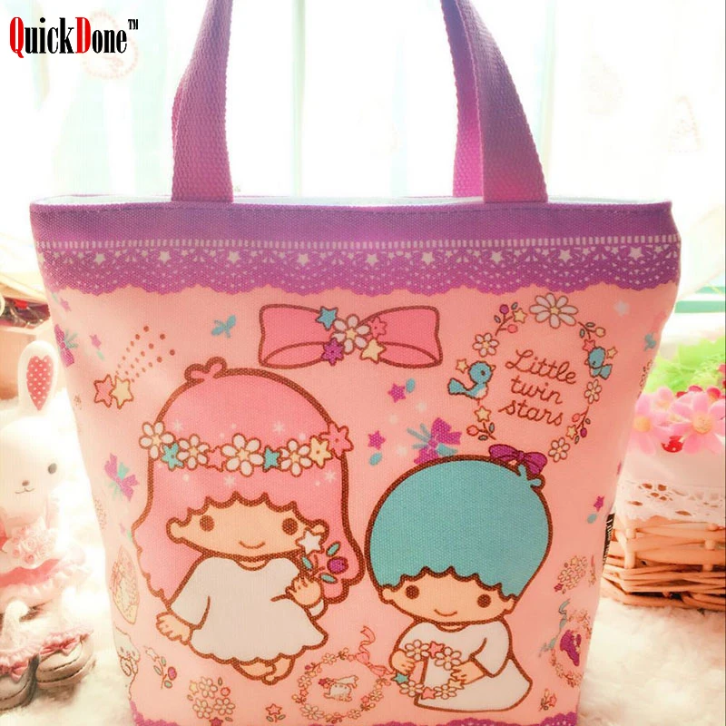 Kawaii Cartoon Little Twin Stars Melody Storage Bag Girl Women Lunch Bag For Water Cup Tableware Food Organizer NDK0218 
Kawaii Cartoon Little Twin Stars Melody Storage Bag Girl Women Lunch Bag For Water Cup Tableware Food Organizer NDK0218