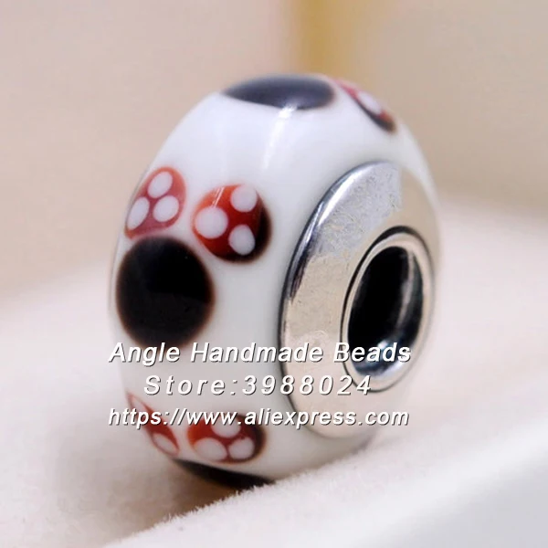 Fashion Jewelry 2pcs S925 Sterling Silver Core Minnie Signature Look Murano Glass Charm Beads Fit Europe DIY Bracelets ZS305
Fashion Jewelry 2pcs S925 Sterling Silver Core Minnie Signature Look Murano Glass Charm Beads Fit Europe DIY Bracelets ZS305