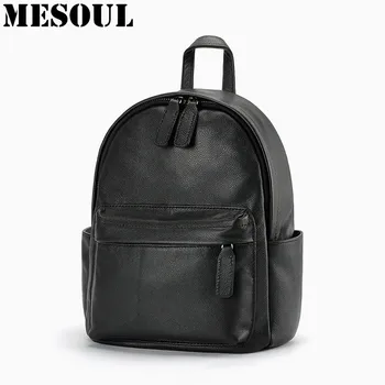 Daily Backpack Girl School Bag Genuine Leather Women Backpacks Shoulder Bags Fashion Cowhide Student Schoolbag Mujeres Mochila
Daily Backpack Girl School Bag Genuine Leather Women Backpacks Shoulder Bags Fashion Cowhide Student Schoolbag Mujeres Mochila