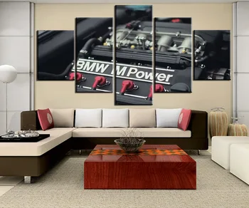 Canvas Painting 5 Pieces HD Printed M Power Car Engine Modern Decorative Canvas Painting For Living Room Frame Art Decoration
Canvas Painting 5 Pieces HD Printed M Power Car Engine Modern Decorative Canvas Painting For Living Room Frame Art Decoration