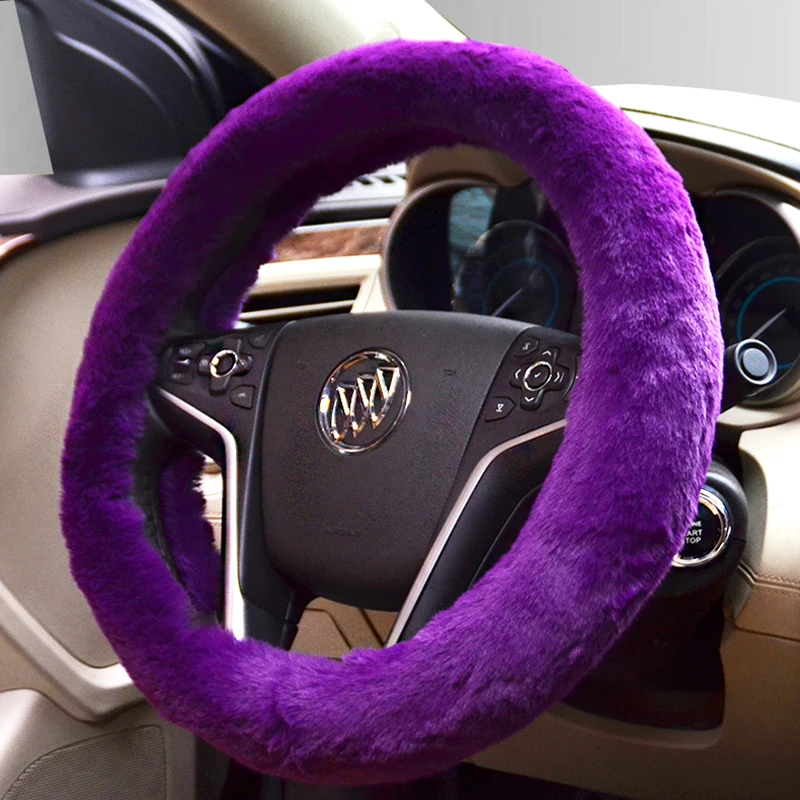 KKYSYELVA Car plush steering wheel cover winter handlebar set rabbit hair steering wheel cover 6 colors optional
KKYSYELVA Car plush steering wheel cover winter handlebar set rabbit hair steering wheel cover 6 colors optional