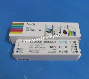 Mini WiFi LED Controller DC12-24V iOS Android APP 2.4G Wifi Controller for RGB/RGBW Led Strip With Music/Shake/Timer Function
Mini WiFi LED Controller DC12-24V iOS Android APP 2.4G Wifi Controller for RGB/RGBW Led Strip With Music/Shake/Timer Function