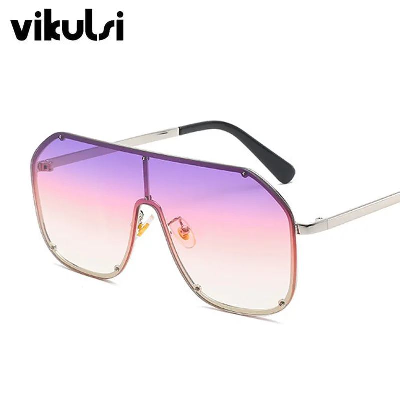Elegant Ladies One Piece Sunglasses Women Brand Designer Italy Oversized Squae Sun Glasses Female Men Gradient Eyewear Shades
Elegant Ladies One Piece Sunglasses Women Brand Designer Italy Oversized Squae Sun Glasses Female Men Gradient Eyewear Shades