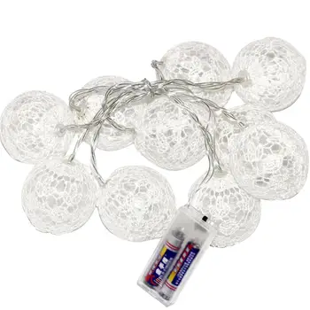 Kaigelin Outdoor Waterproof 10/20 LED String Lights Globe Cotton Ball Fairy Garland LED Lighting Chain For Christmas Decoration
Kaigelin Outdoor Waterproof 10/20 LED String Lights Globe Cotton Ball Fairy Garland LED Lighting Chain For Christmas Decoration