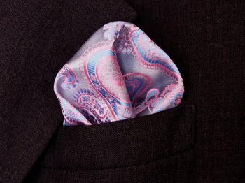 SKng Free Shipping New Paisley Pink Grey Blue Hanky 100% Silk Mens Pocket Square/Party Hankies/Hankerchiefs
SKng Free Shipping New Paisley Pink Grey Blue Hanky 100% Silk Mens Pocket Square/Party Hankies/Hankerchiefs