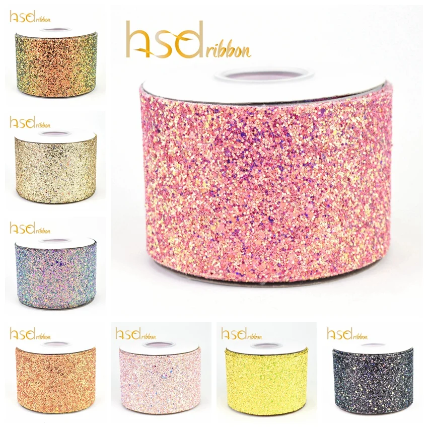 HSDRibbon 75mm 3 inch colorful Shiny Chunky Glitter leather Ribbon Cut by Yard DIY Hairbow Accessories
HSDRibbon 75mm 3 inch colorful Shiny Chunky Glitter leather Ribbon Cut by Yard DIY Hairbow Accessories