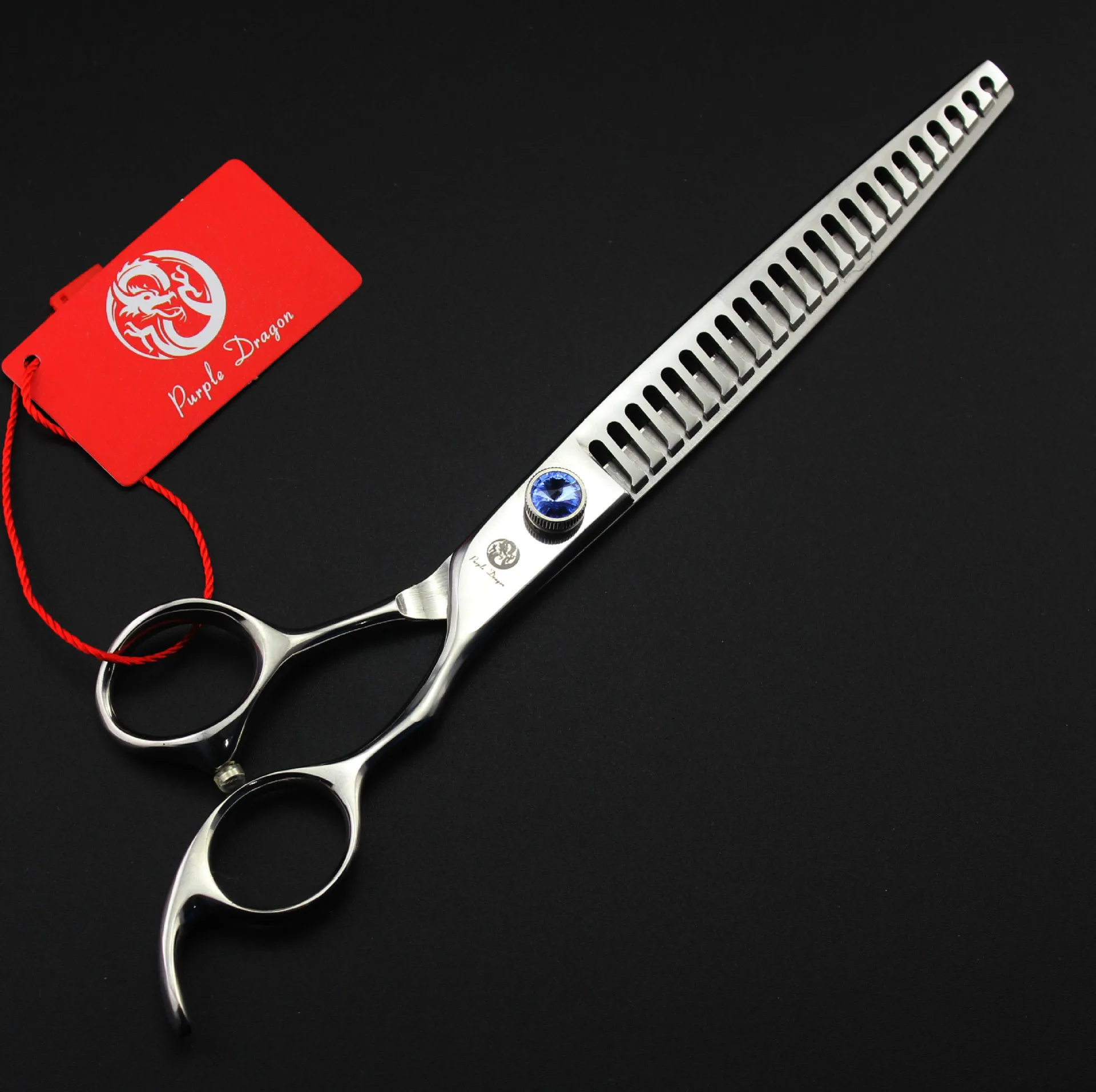 8.0 inch gem pet beauty scissors cut teeth high-end pet hair repair Shear Thinning Shears
8.0 inch gem pet beauty scissors cut teeth high-end pet hair repair Shear Thinning Shears