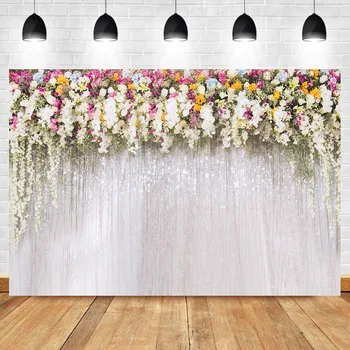 NeoBack Weending Backdrop Bridal Shower Photo Props Studio Booth Background Colorful Flowers Shiny White Photography Backdrops
NeoBack Weending Backdrop Bridal Shower Photo Props Studio Booth Background Colorful Flowers Shiny White Photography Backdrops