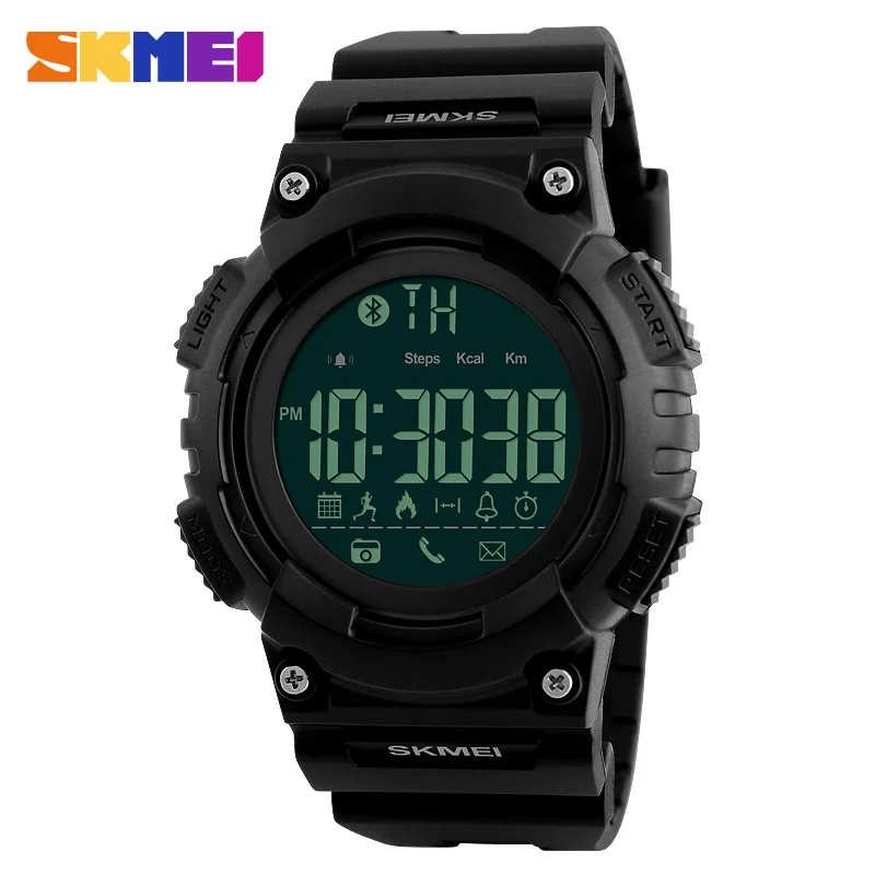 Skmei Sport Smart Fashion Watch 50M Waterproof Digital Mens Watches Outdoor Calories Bluetooth Wristwatches Relogio Masculino
Skmei Sport Smart Fashion Watch 50M Waterproof Digital Mens Watches Outdoor Calories Bluetooth Wristwatches Relogio Masculino