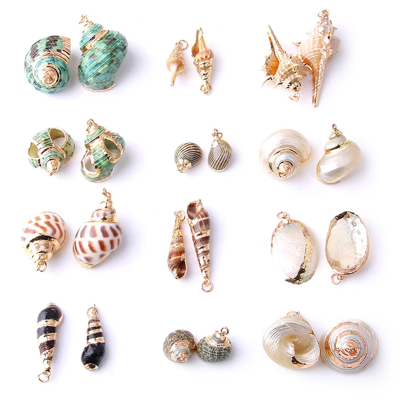 12 Styles 5pcs Natural Shell Pendant Conch Shell Charms Pendant Natural At Random For DIY Jewelry Necklaces Making Accessorie
12 Styles 5pcs Natural Shell Pendant Conch Shell Charms Pendant Natural At Random For DIY Jewelry Necklaces Making Accessorie