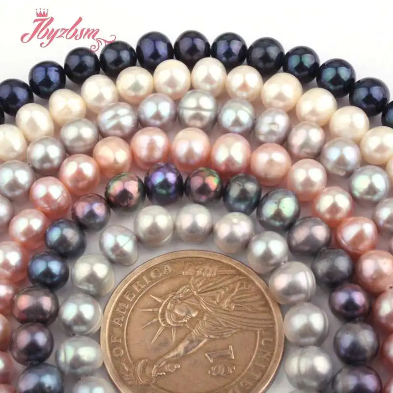 6-6.5mm Nearround Cultured Freshwater Pearl Beads Natural Stone Loose Beads For DIY Women Necklace Bracelat Jewelry Making 15"
6-6.5mm Nearround Cultured Freshwater Pearl Beads Natural Stone Loose Beads For DIY Women Necklace Bracelat Jewelry Making 15"