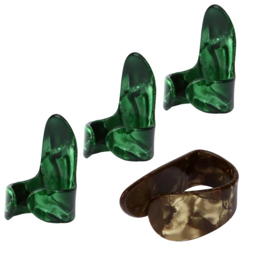 Premium Guitar Accessory 1 Pc Celluloid Guitar Thumb Picks + 3PCS Finger Picks Plectrum Band Mix Color
Premium Guitar Accessory 1 Pc Celluloid Guitar Thumb Picks + 3PCS Finger Picks Plectrum Band Mix Color
