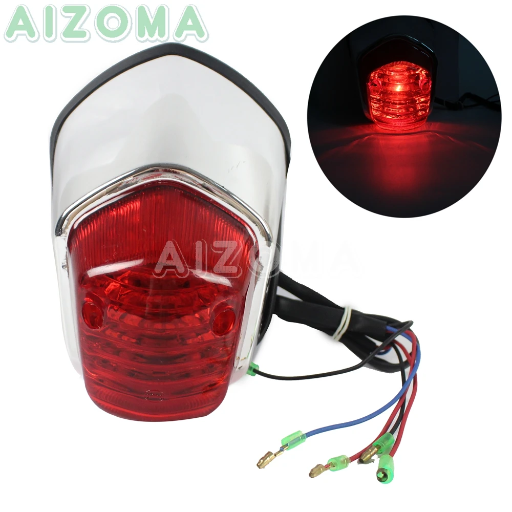 Motorcycle Brake Stop Tail Light for Yamaha Suzuki Kawasaki Vulcan 650 900 Honda Shadow Sabre 1100 VT1100C2 VT 400 750 Universal
Motorcycle Brake Stop Tail Light for Yamaha Suzuki Kawasaki Vulcan 650 900 Honda Shadow Sabre 1100 VT1100C2 VT 400 750 Universal