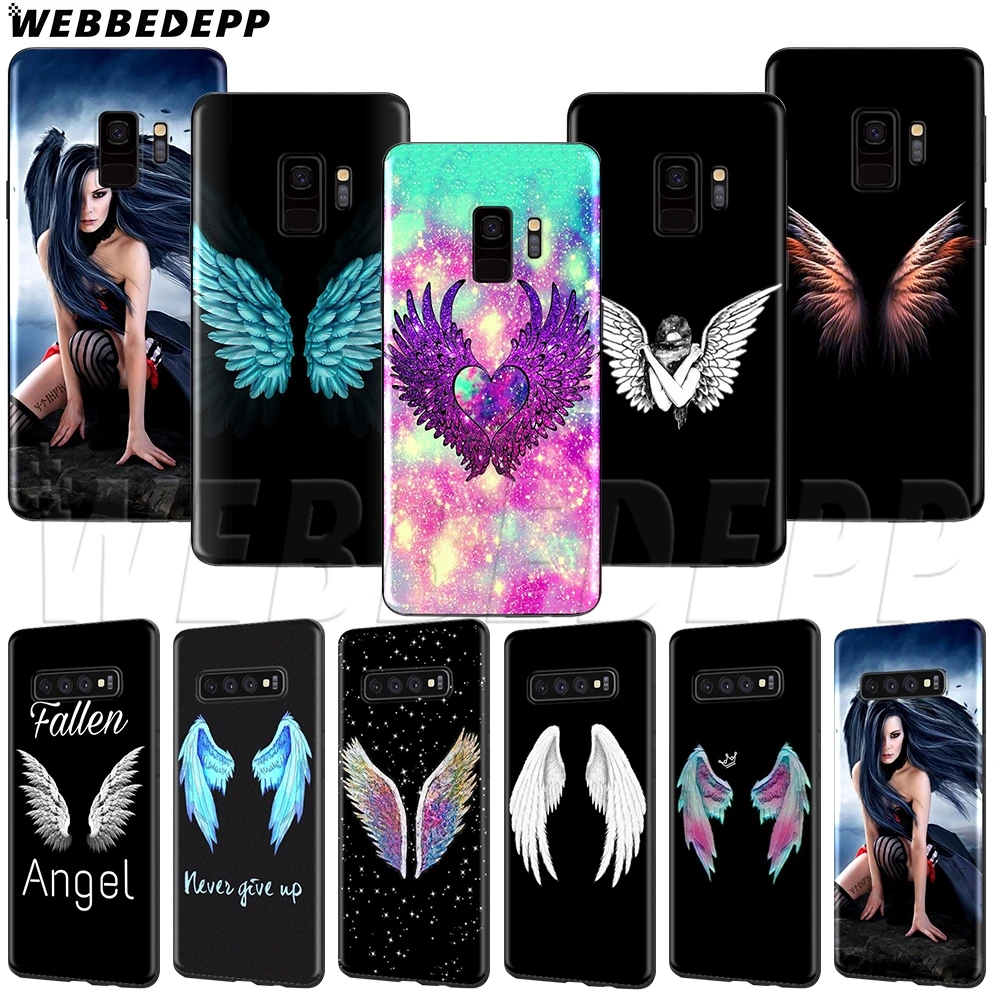 WEBBEDEPP Angel Wings Soft TPU Case for Samsung A3 A5 A6 A7 A8 A9 J6 Plus 2016 2017 2018
WEBBEDEPP Angel Wings Soft TPU Case for Samsung A3 A5 A6 A7 A8 A9 J6 Plus 2016 2017 2018