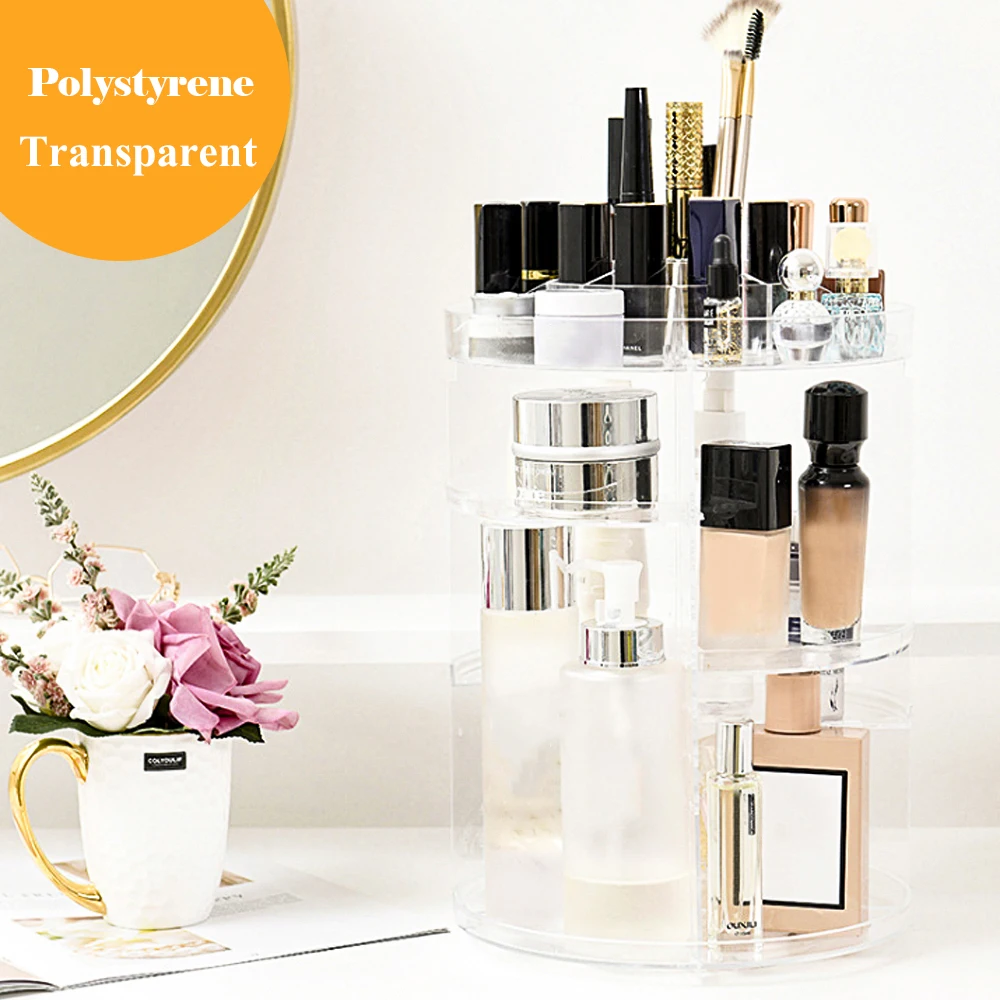 1PCs 360 Degree Rotating Adjustable Cosmetic Storage Display Holder Makeup Organizer Rack For Creams Makeup Brushes Lipsticks
1PCs 360 Degree Rotating Adjustable Cosmetic Storage Display Holder Makeup Organizer Rack For Creams Makeup Brushes Lipsticks
