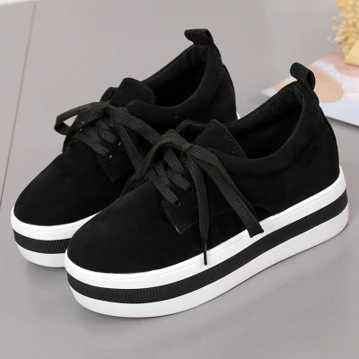 British style thick bottom Muffin bottom shoes female spring single shoes wild casual shoes 2017 new students increased height
British style thick bottom Muffin bottom shoes female spring single shoes wild casual shoes 2017 new students increased height