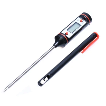 Digital Cooking Thermometer Kitchen BBQ Meat Steak Food Craft Probe Thermometer For Kitchen Tools
Digital Cooking Thermometer Kitchen BBQ Meat Steak Food Craft Probe Thermometer For Kitchen Tools