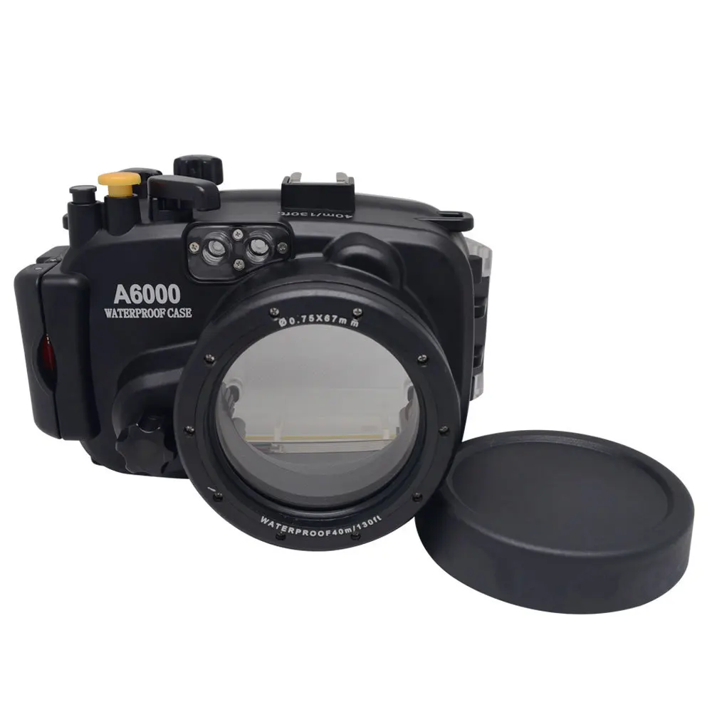 Mcoplus 40m/130ft Waterproof Underwater Camera Diving Housing Case Bag for Sony A6000 16-50mm Lens Camera
Mcoplus 40m/130ft Waterproof Underwater Camera Diving Housing Case Bag for Sony A6000 16-50mm Lens Camera