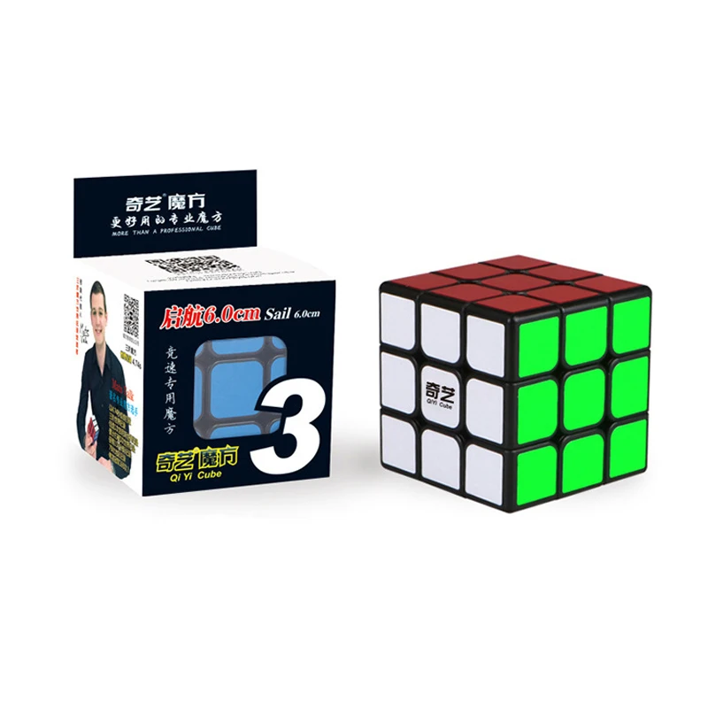QiHang QiYi Sail 60mm Magic cube 3x3 Competition Speed Smooth Cubo magico Colorful sticker Puzzle cube Professional Neo Cube Toy
QiHang QiYi Sail 60mm Magic cube 3x3 Competition Speed Smooth Cubo magico Colorful sticker Puzzle cube Professional Neo Cube Toy