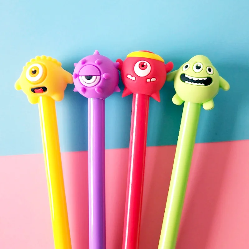 36pcs/lot 0.5mm Kawaii Cartoon Creative Big Monster Eye Black Erasable Blue Ink Gel Pen Learning Supplies Children's Gift
36pcs/lot 0.5mm Kawaii Cartoon Creative Big Monster Eye Black Erasable Blue Ink Gel Pen Learning Supplies Children's Gift