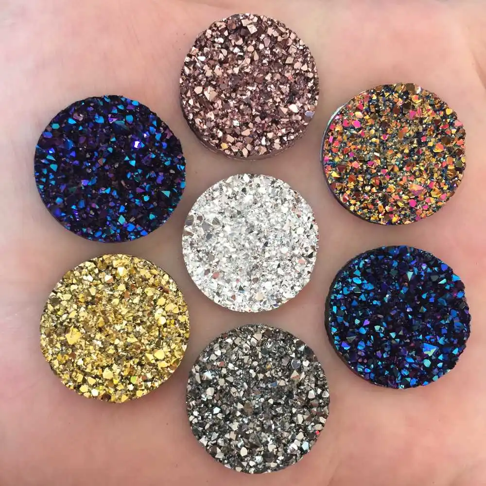 Bling AB Resin 20mm round Ore irregular surface flatback rhinestone appliques Ornaments DIY Wedding scrapbook craft SW43*2
Bling AB Resin 20mm round Ore irregular surface flatback rhinestone appliques Ornaments DIY Wedding scrapbook craft SW43*2