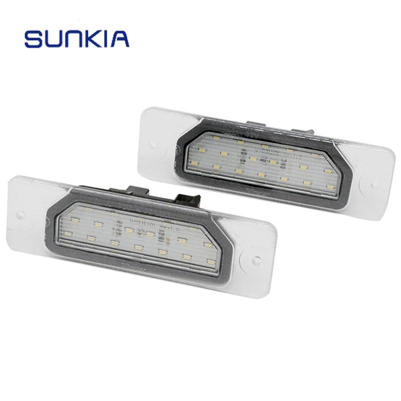 SUNKIA 2Pcs/pair 6000k White LED License Number Plate Light for Infinit FX35/45/Q45/I30/I35/M37/M56 Error Free
SUNKIA 2Pcs/pair 6000k White LED License Number Plate Light for Infinit FX35/45/Q45/I30/I35/M37/M56 Error Free