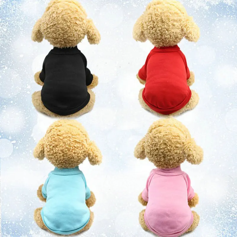 Solid Color Dog Pet Clothes Soft Cotton Hoodies Hoody Leisure Sport Coat Puppy Sweatshirt Dog For Small Dog Pet Clothes Supplies
Solid Color Dog Pet Clothes Soft Cotton Hoodies Hoody Leisure Sport Coat Puppy Sweatshirt Dog For Small Dog Pet Clothes Supplies