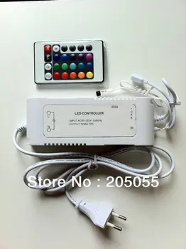 All-in-one Device 12V 6A 72W Power Supply Combined with 24 Keys IR Remote Controller EU Plug for 3528 5050 RGB Strip light
All-in-one Device 12V 6A 72W Power Supply Combined with 24 Keys IR Remote Controller EU Plug for 3528 5050 RGB Strip light
