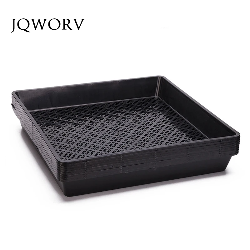 JQWORV Seedling Tray Sprout Plate Hydroponics System To Grow Nursery Pots Tray Vegetable Seedling Pot Plastic Nursery Tray
JQWORV Seedling Tray Sprout Plate Hydroponics System To Grow Nursery Pots Tray Vegetable Seedling Pot Plastic Nursery Tray