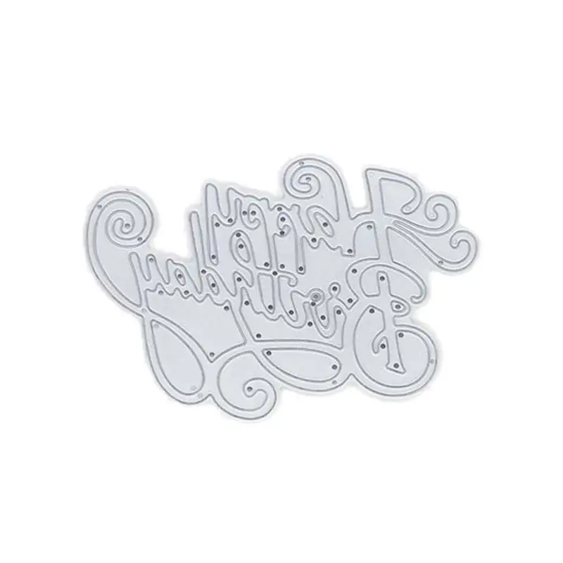 Happy Birthday Metal Cutting Dies Stencil DIY Scrapbooking Album Stamp Paper Card Embossing Crafts Decor
Happy Birthday Metal Cutting Dies Stencil DIY Scrapbooking Album Stamp Paper Card Embossing Crafts Decor