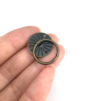 50PCS antique wooden gift box small handles iron round shap jewelry Storage Box cabinet drawer Mini knobs furniture accessories
50PCS antique wooden gift box small handles iron round shap jewelry Storage Box cabinet drawer Mini knobs furniture accessories