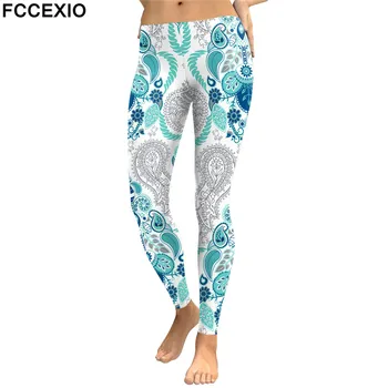 FCCEXIO Bohemian Floral Leaf Leggings Women Digital Print Plus Size Fitness Legging Workout Push Up Leggins Skinny Elastic Pant
FCCEXIO Bohemian Floral Leaf Leggings Women Digital Print Plus Size Fitness Legging Workout Push Up Leggins Skinny Elastic Pant