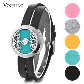10pcs/lot Perfume Aromatherapy Essential Oil Diffuse Locket Bracelet 316L Stainless Steel Double Leather with Oil Pads VA-603*10
10pcs/lot Perfume Aromatherapy Essential Oil Diffuse Locket Bracelet 316L Stainless Steel Double Leather with Oil Pads VA-603*10