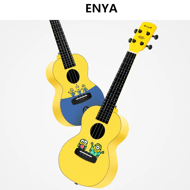 Enya Ukulele 23 inch Intelligent LED Concert Minions Ukeleles Acoustic 4 Strings Hawaii Mini Guitar
Enya Ukulele 23 inch Intelligent LED Concert Minions Ukeleles Acoustic 4 Strings Hawaii Mini Guitar