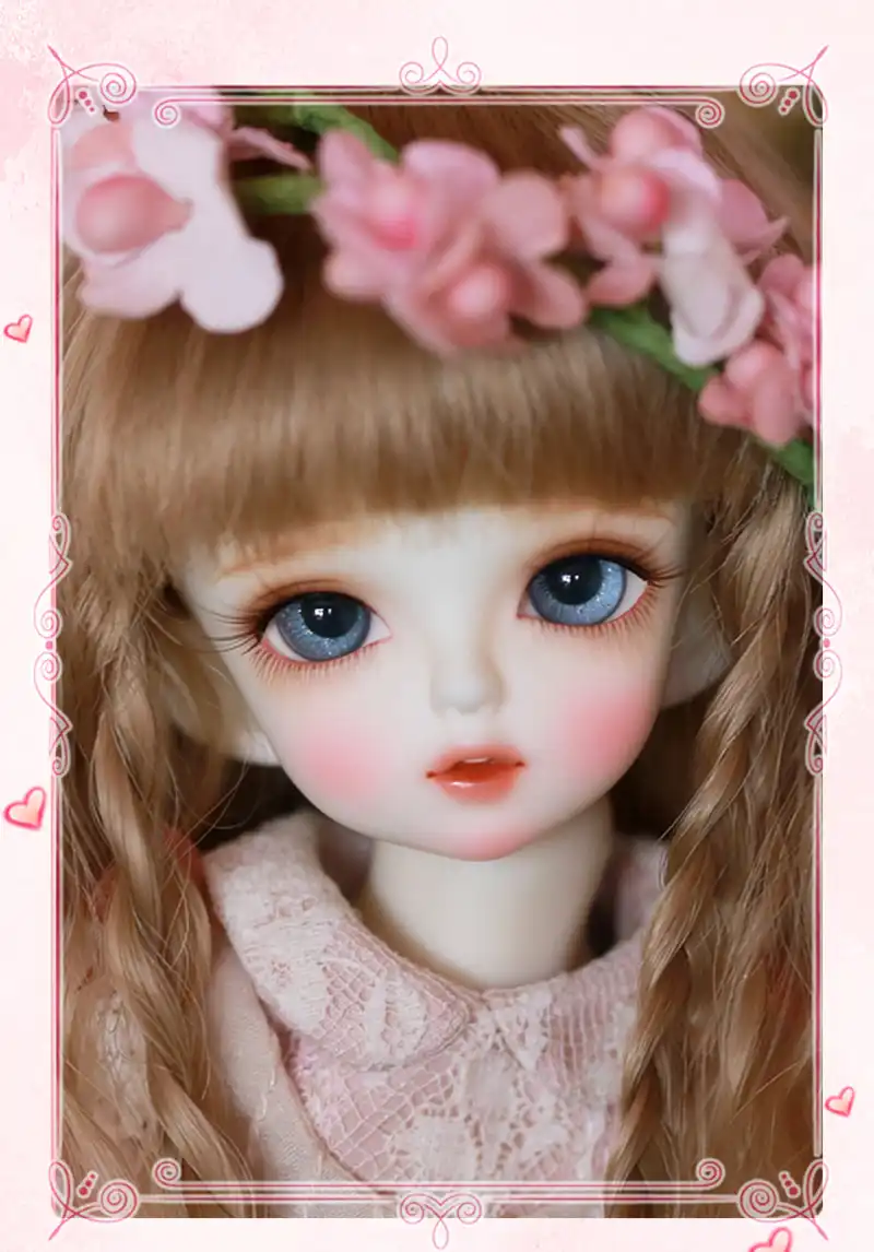 bjd ball joint doll fashion gift for bride with red clothes
