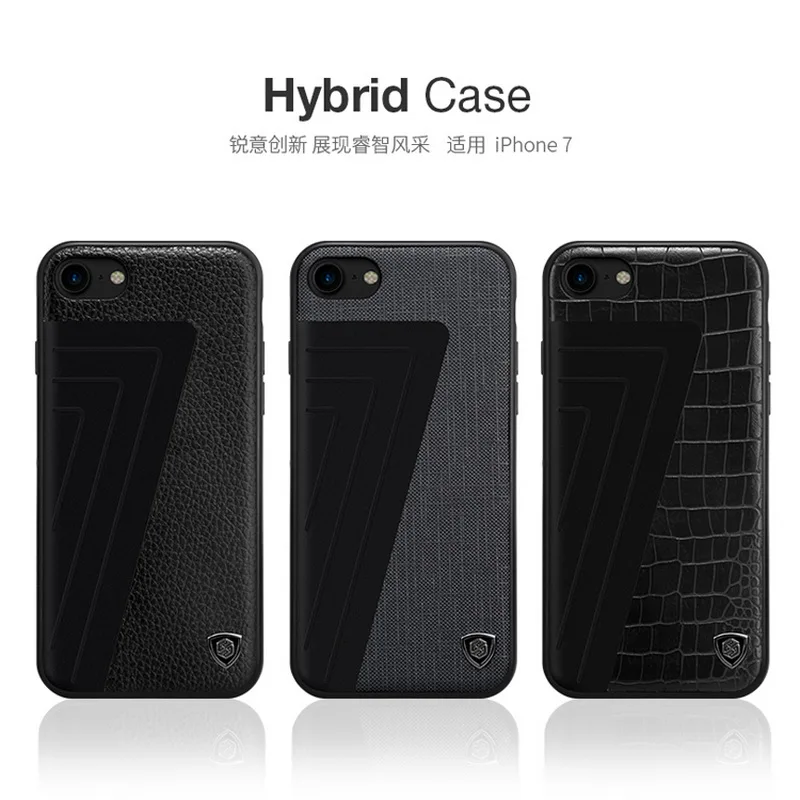 Original NILLKIN Hybrid Elegant Crocodile Leather Case For Iphone7 Iphone 7 Plus Hard Back Cover Luxury Business Phone Cases
Original NILLKIN Hybrid Elegant Crocodile Leather Case For Iphone7 Iphone 7 Plus Hard Back Cover Luxury Business Phone Cases