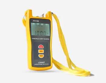 JoinWit JW3109 1310/1550nm Singlemode Handheld Optical Fiber Optic Light Source English Version 
JoinWit JW3109 1310/1550nm Singlemode Handheld Optical Fiber Optic Light Source English Version