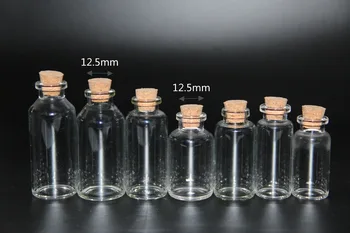 100pcs 12ml 15ml 20ml 23ml 25ml 30ml 35ml Glass Bottles with Cork Empty Glass Bottles Glass Jars Vial for Home Party Decoration
100pcs 12ml 15ml 20ml 23ml 25ml 30ml 35ml Glass Bottles with Cork Empty Glass Bottles Glass Jars Vial for Home Party Decoration
