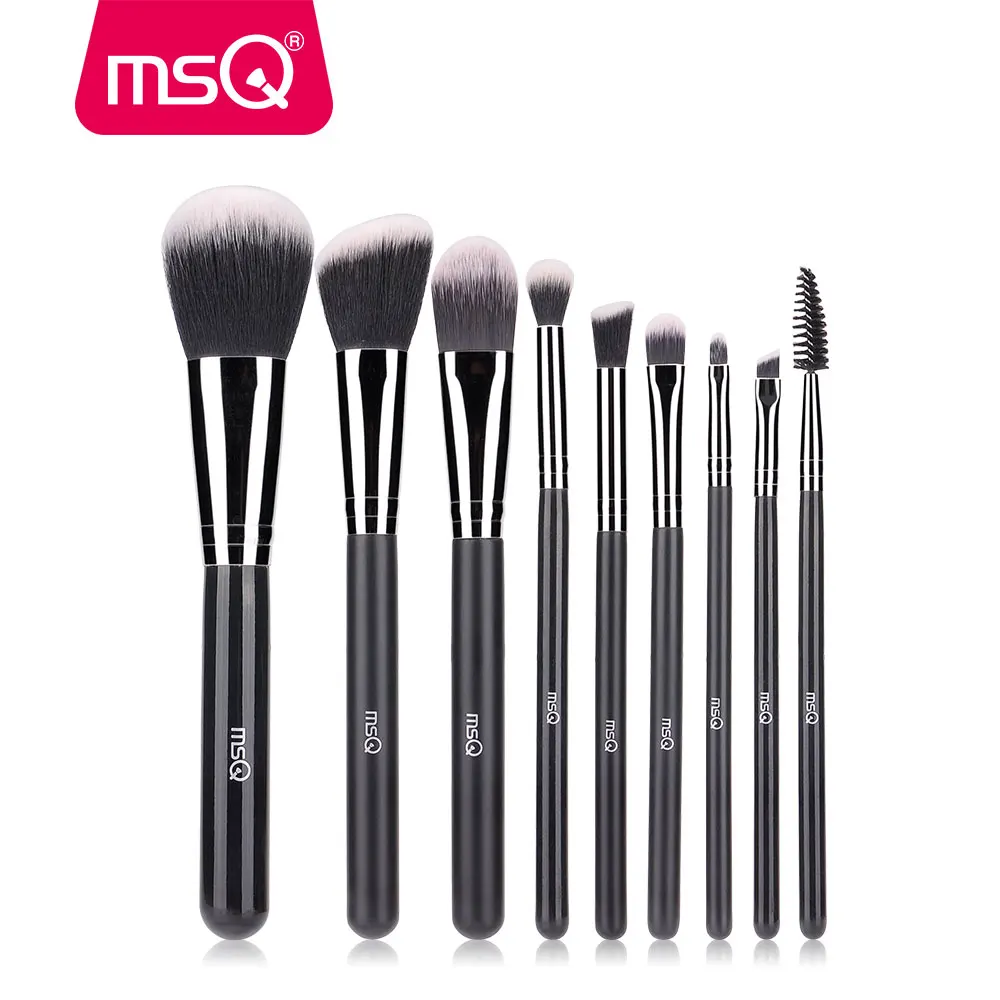 MSQ 9pcs Makeup Brushes Set Cosmetics Powder Blush Eyeshadow pincel maquiagem Make Up Brushes With Cloth Pouch
MSQ 9pcs Makeup Brushes Set Cosmetics Powder Blush Eyeshadow pincel maquiagem Make Up Brushes With Cloth Pouch